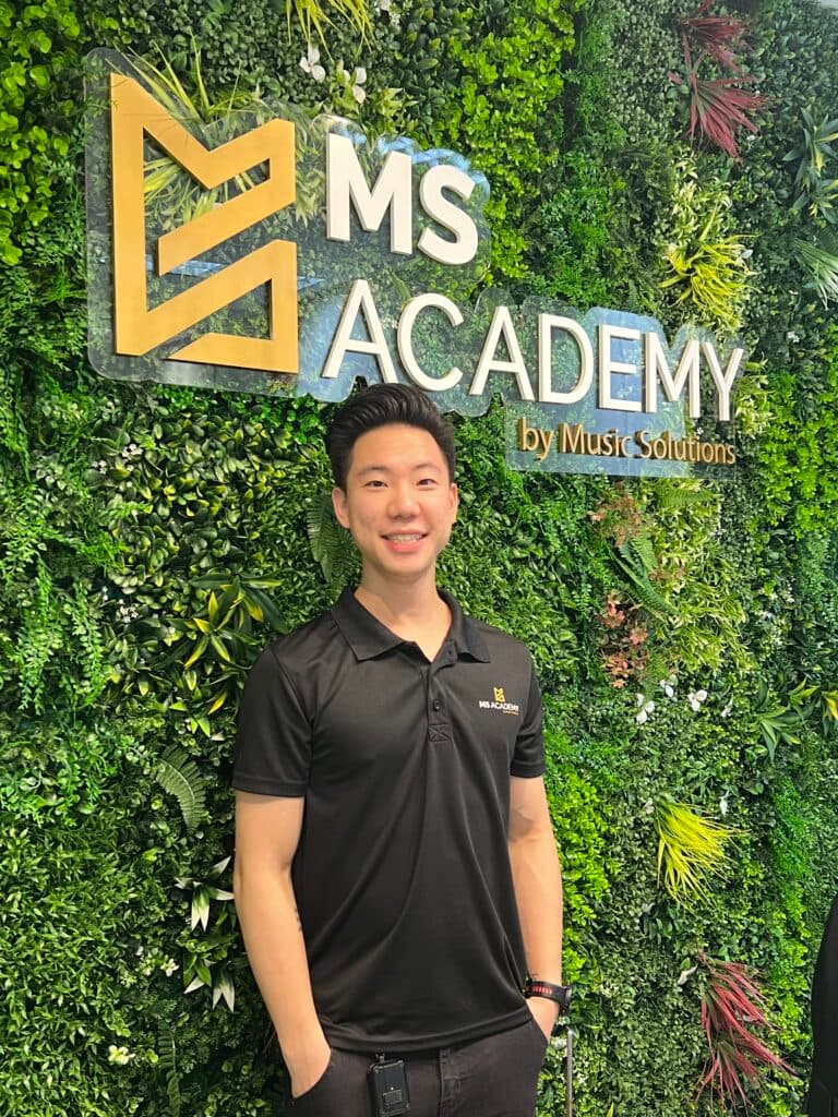 Portrait of Nicholas, Music Education and Outreach lead at MS Academy